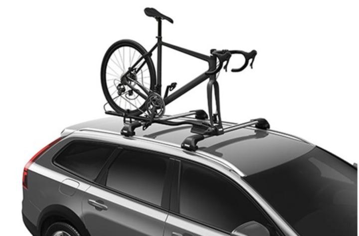 photo of a bicycle carrier