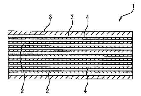 a mechanical drawing showing a structure of some sort